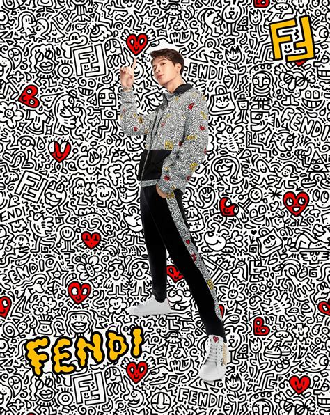 mr doodle fendi|Doodle Me This: Jackson Wang Stars in Fendi’s Latest Capsule .